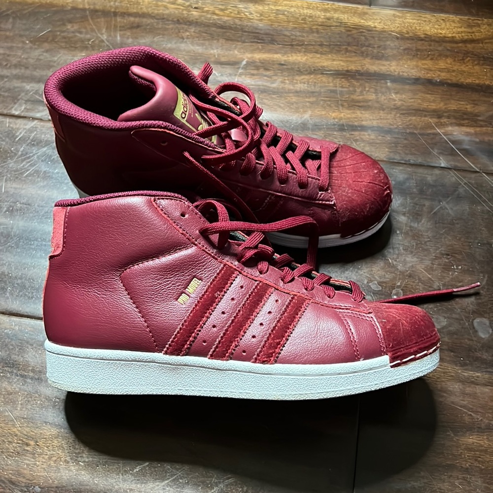 Burgundy High Top Pro Model